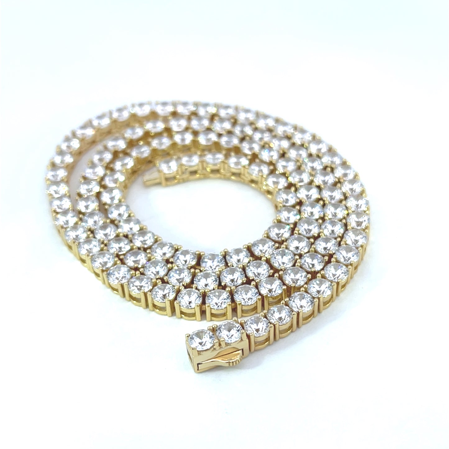 STNB-43 4mm Spring Lock Tennis 16" 18" 20" 22" 24" Net Price