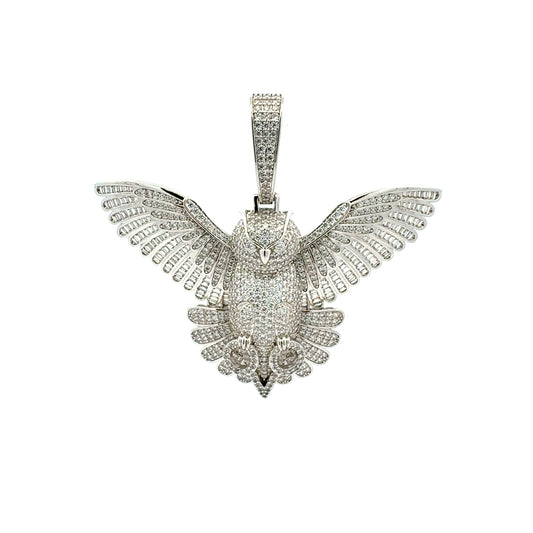 BRP-116 (BRASS OWL PENDANT)
