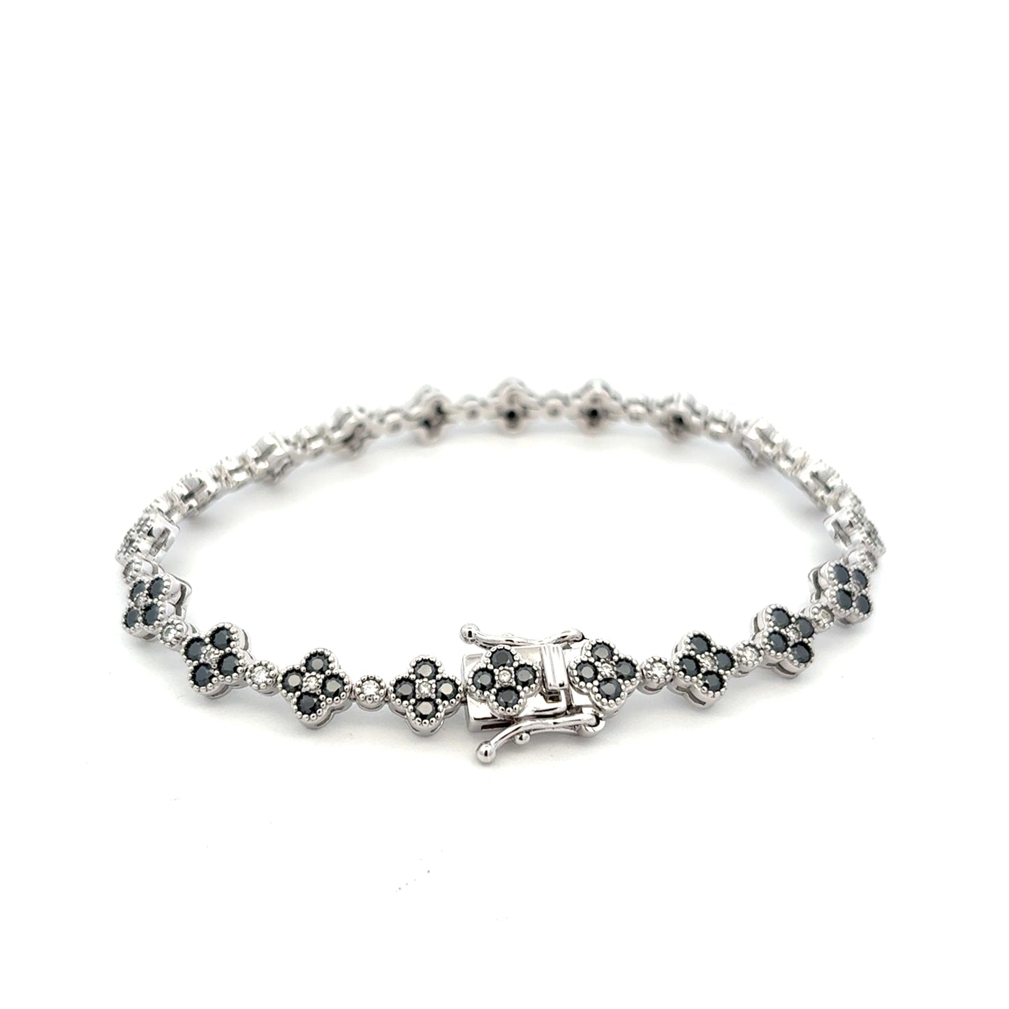 MB-28 (Moissanite Silver Bracelet)