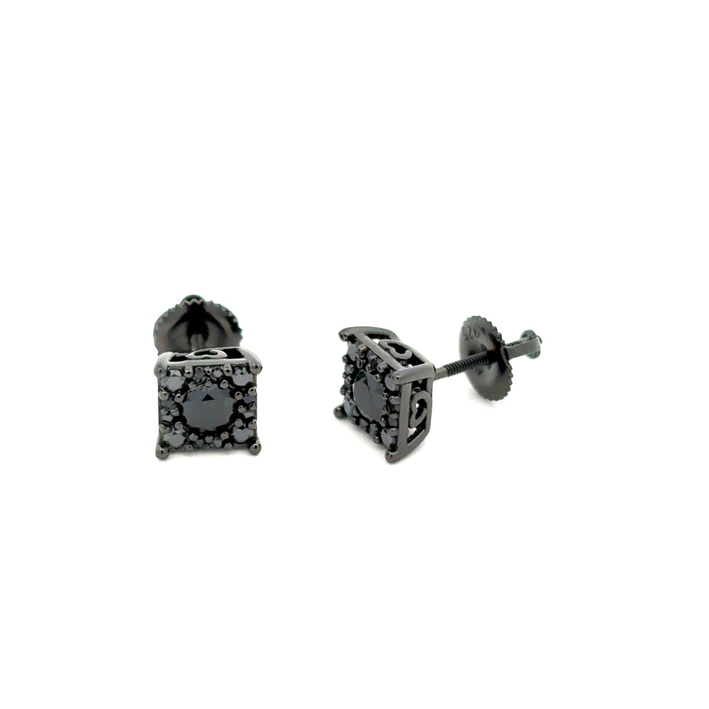 MEM-36 A (Moissanite Stone Earring)