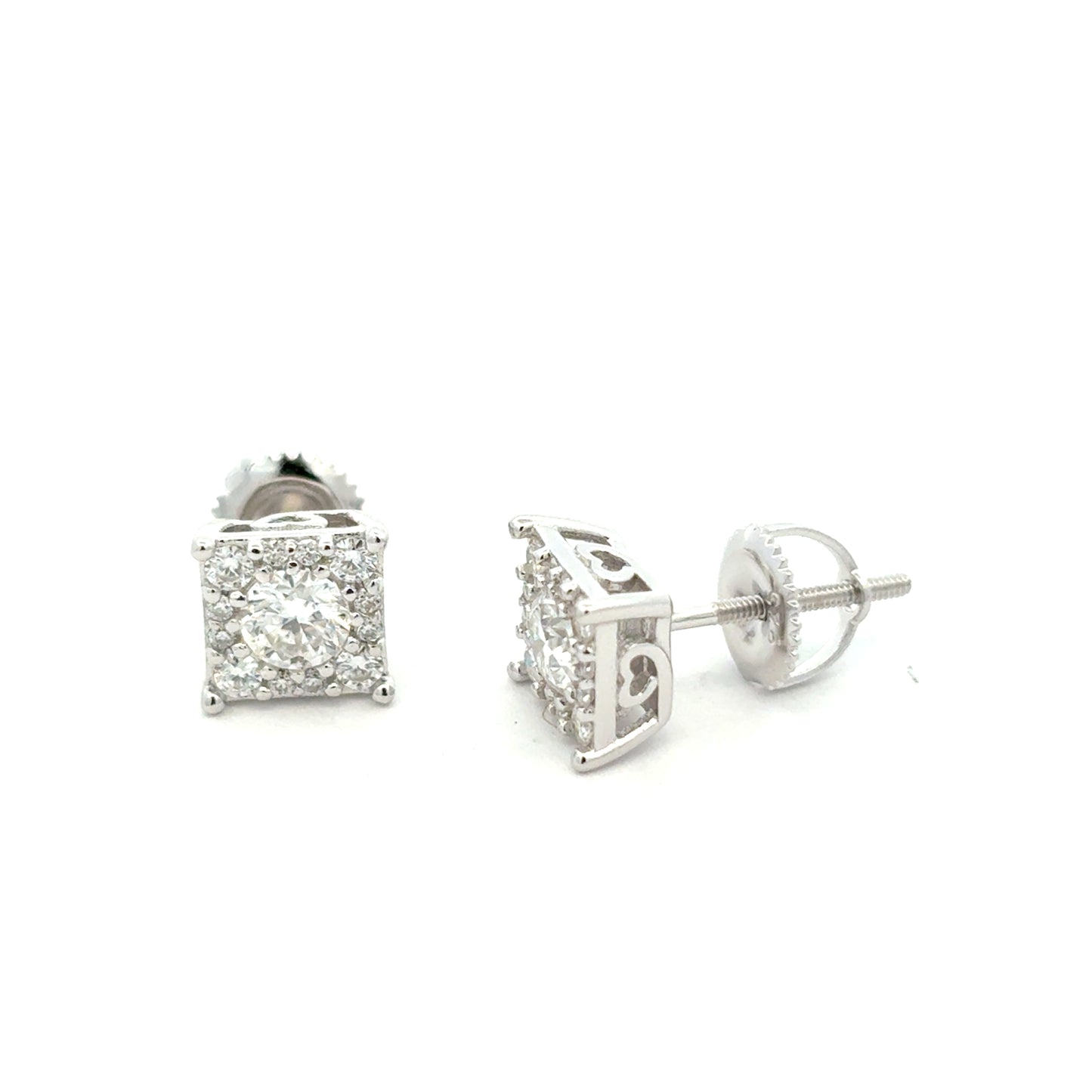 MEM-36 A (Moissanite Stone Earring)