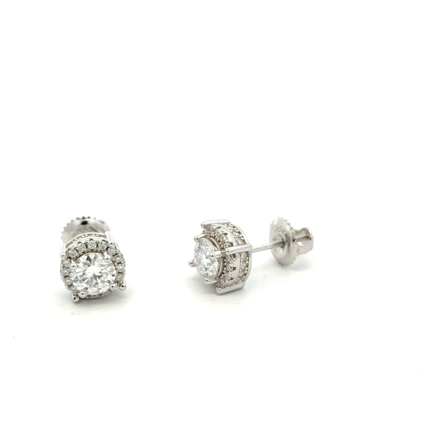 MEM-41A (Moissanite Stone Earring)