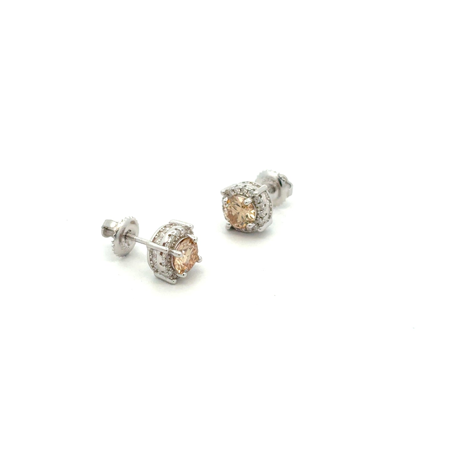 MEM-41A (Moissanite Stone Earring)
