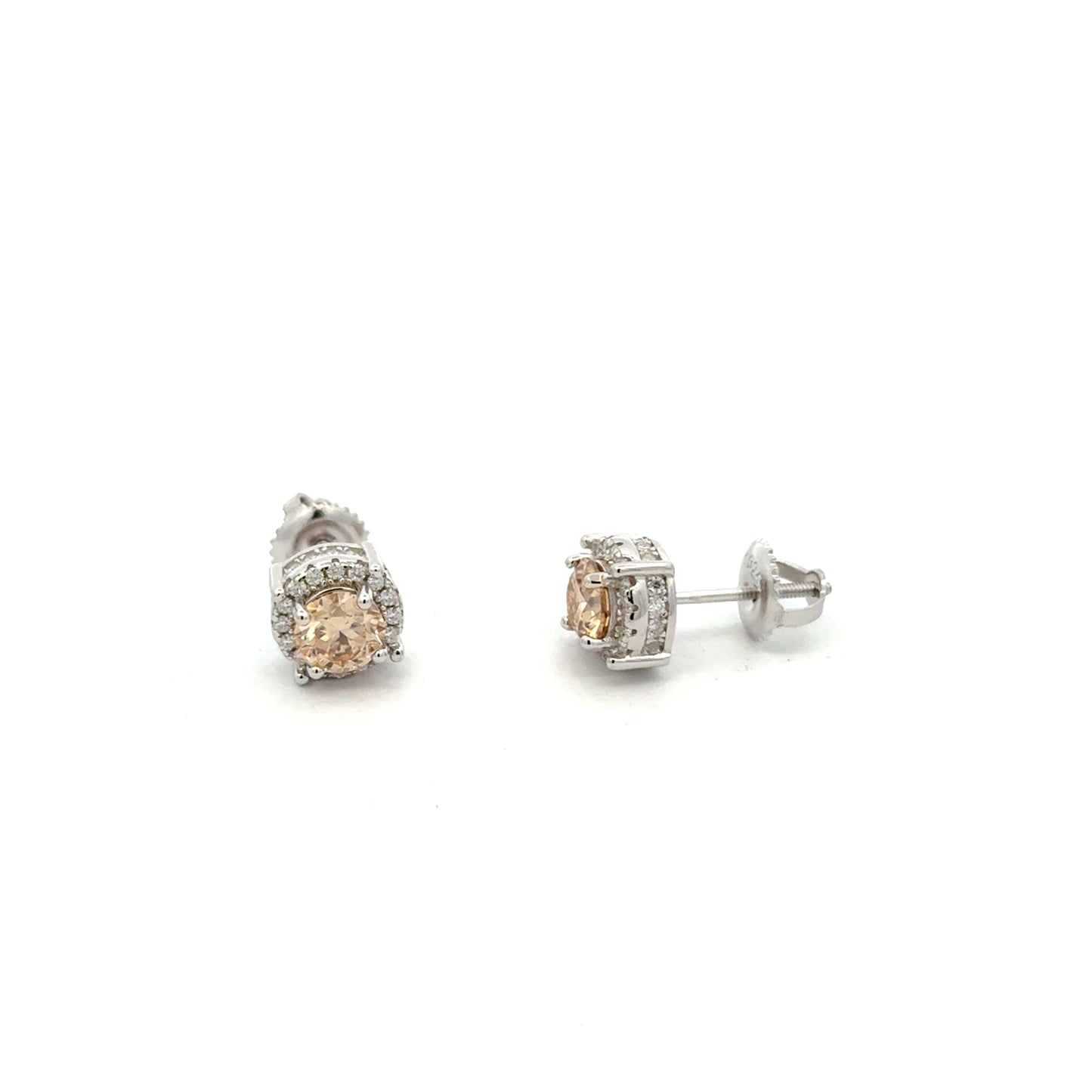 MEM-41A (Moissanite Stone Earring)
