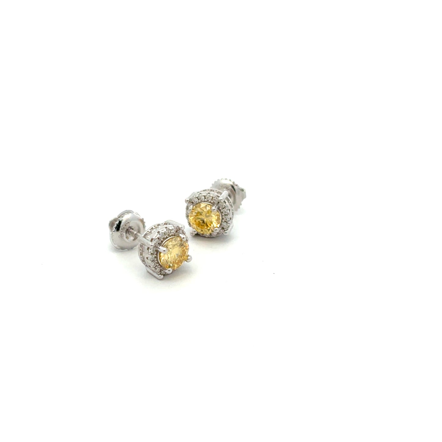 MEM-41A (Moissanite Stone Earring)