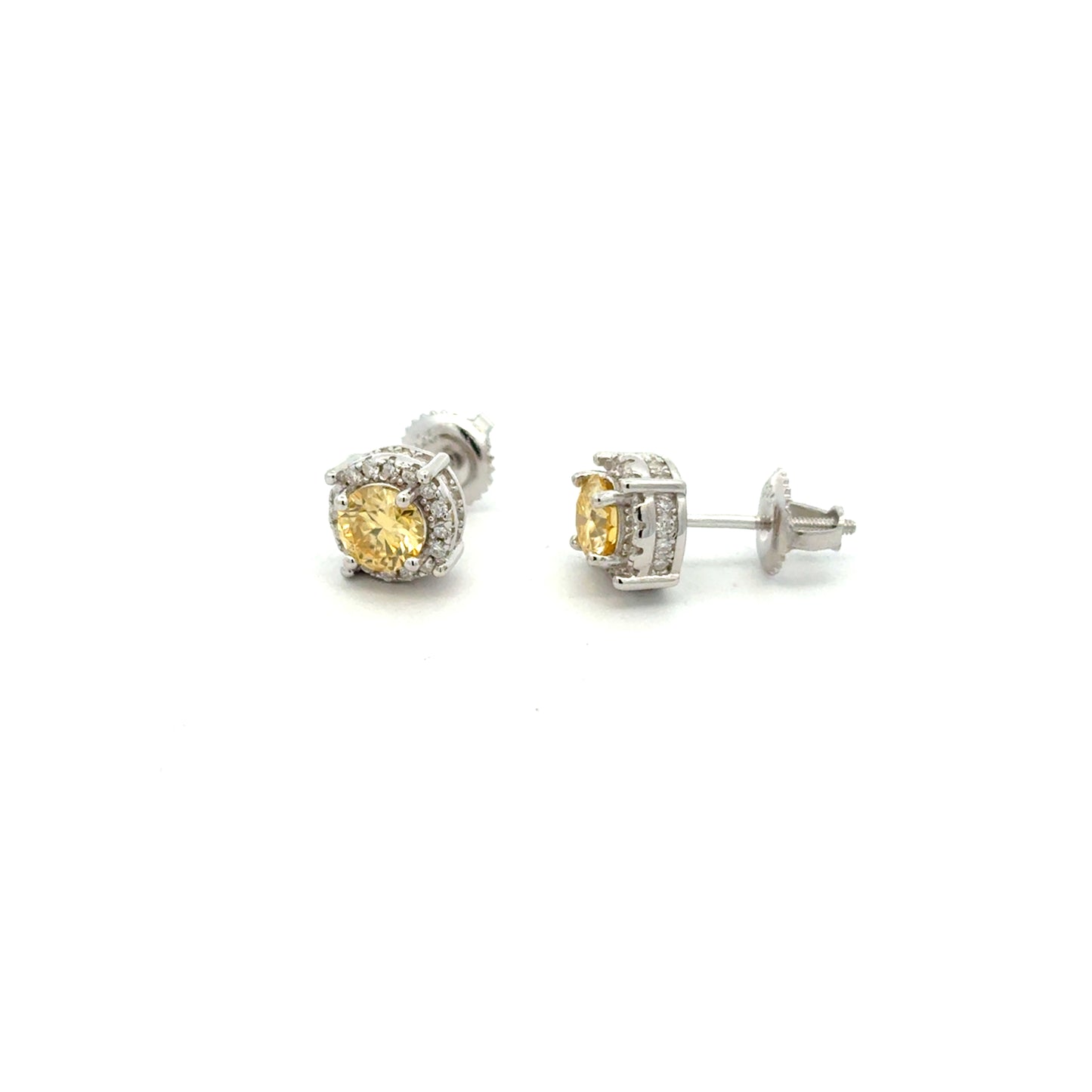 MEM-41A (Moissanite Stone Earring)