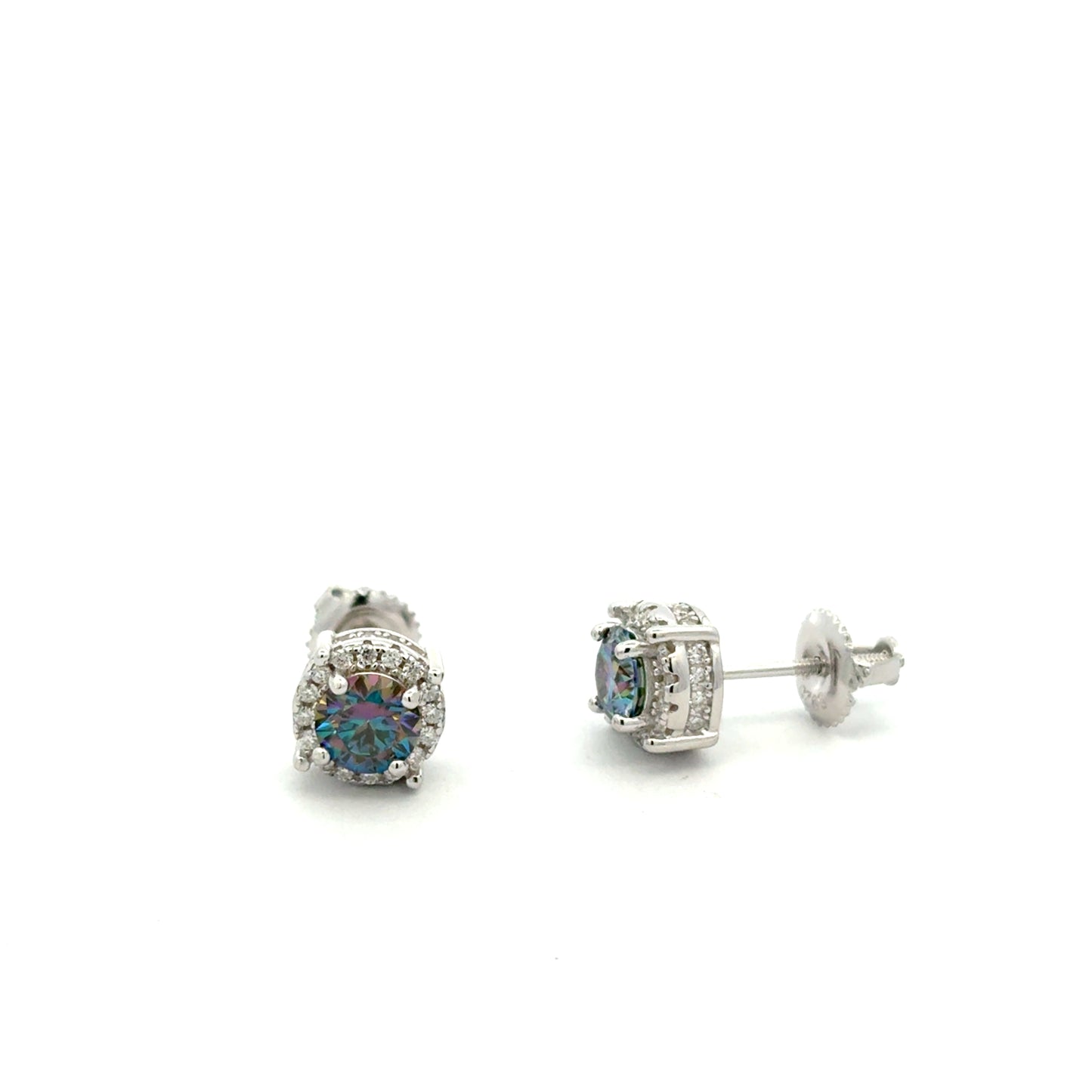 MEM-41A (Moissanite Stone Earring)