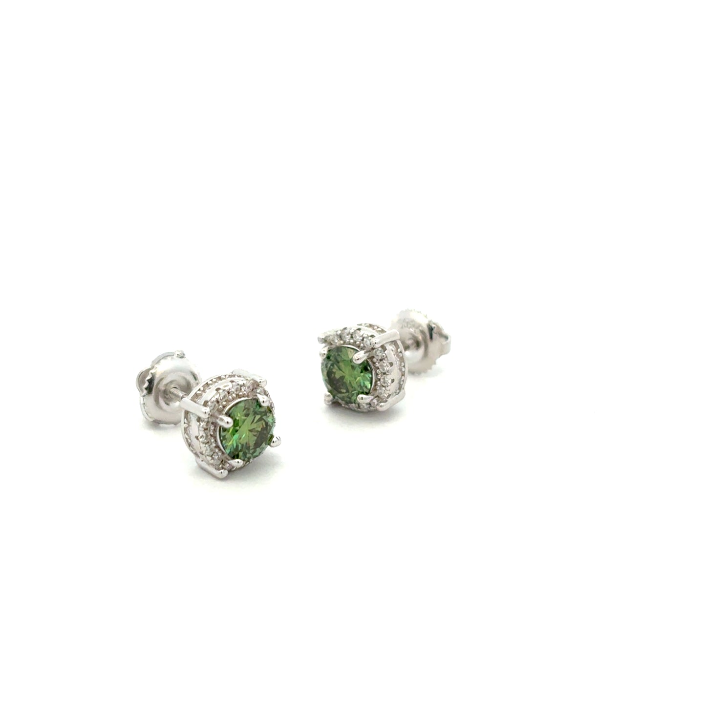 MEM-41A (Moissanite Stone Earring)