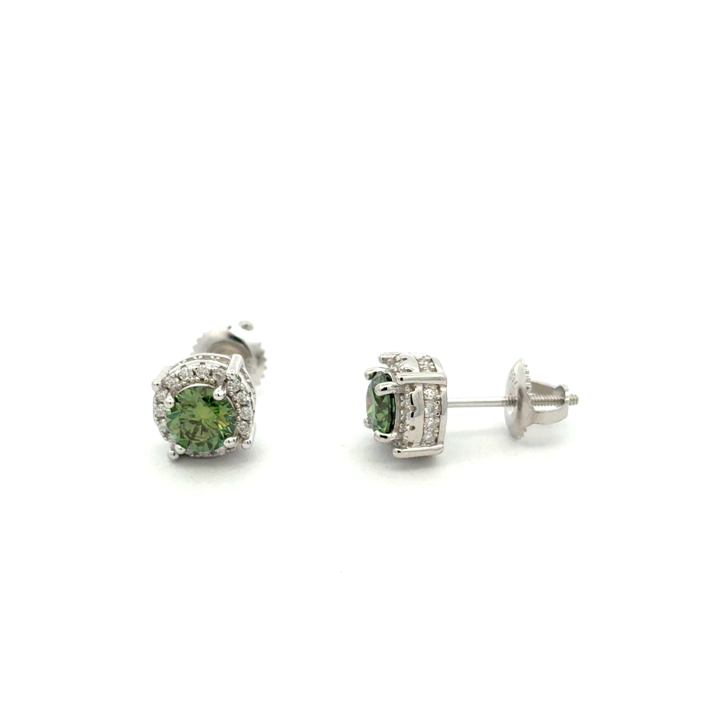 MEM-41A (Moissanite Stone Earring)