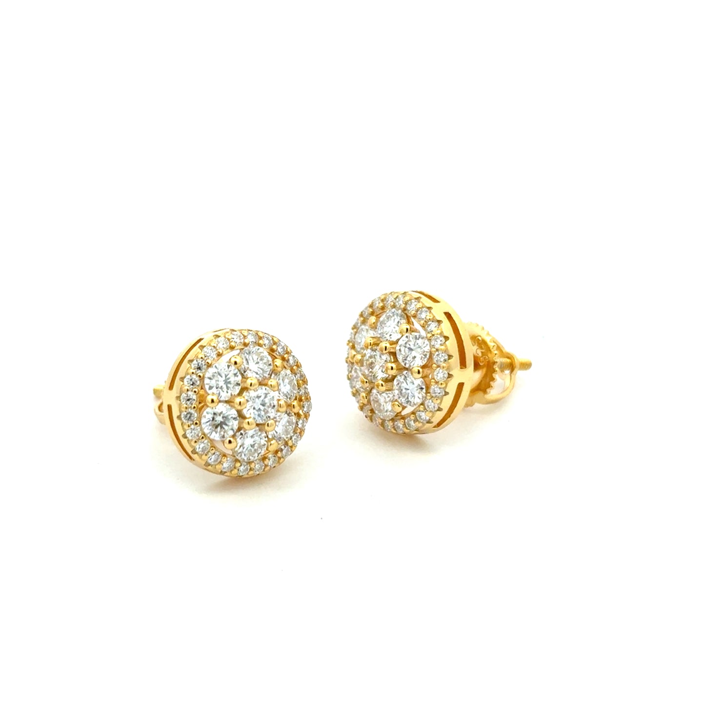 MEM-42 (Moissanite Stone Earring)
