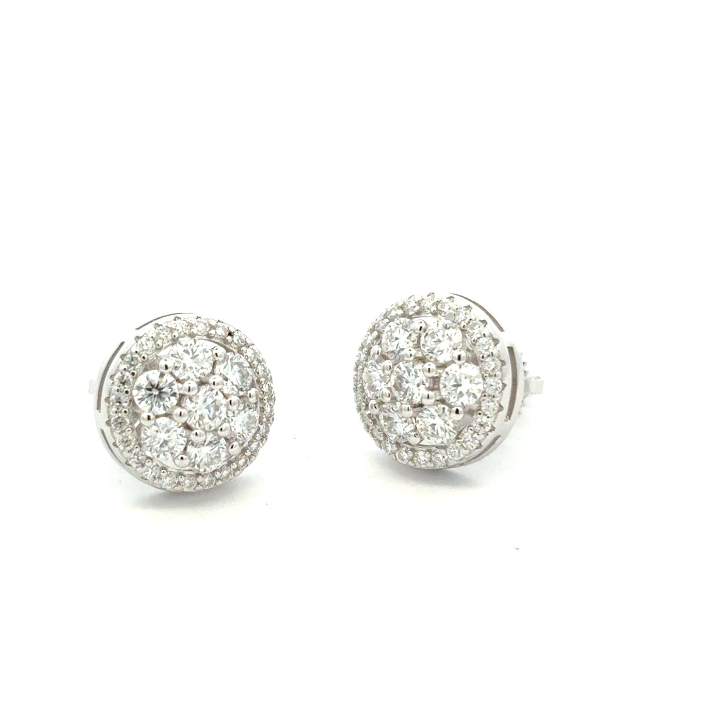 MEM-42 (Moissanite Stone Earring)