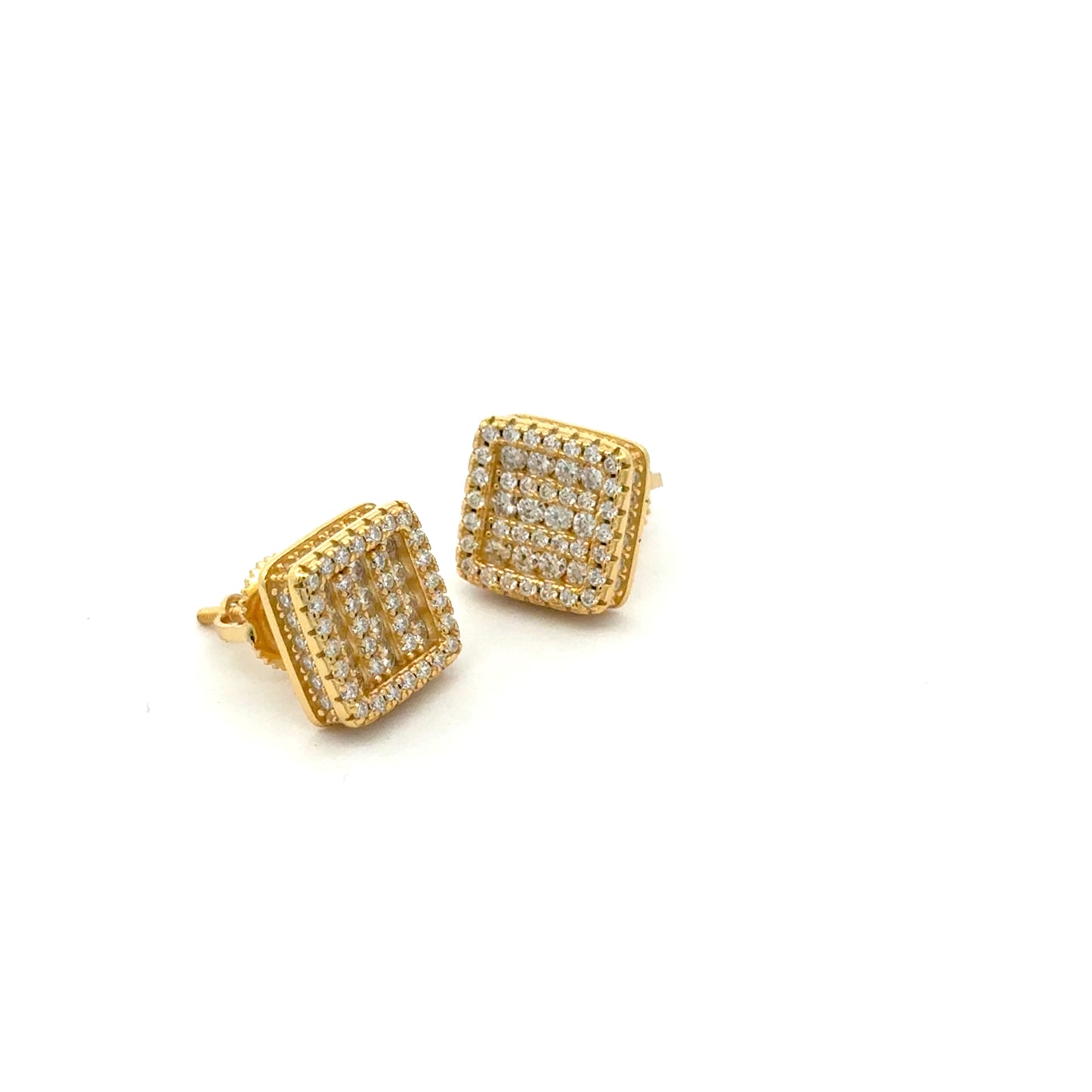 MEM-43 (Moissanite Stone Earring)