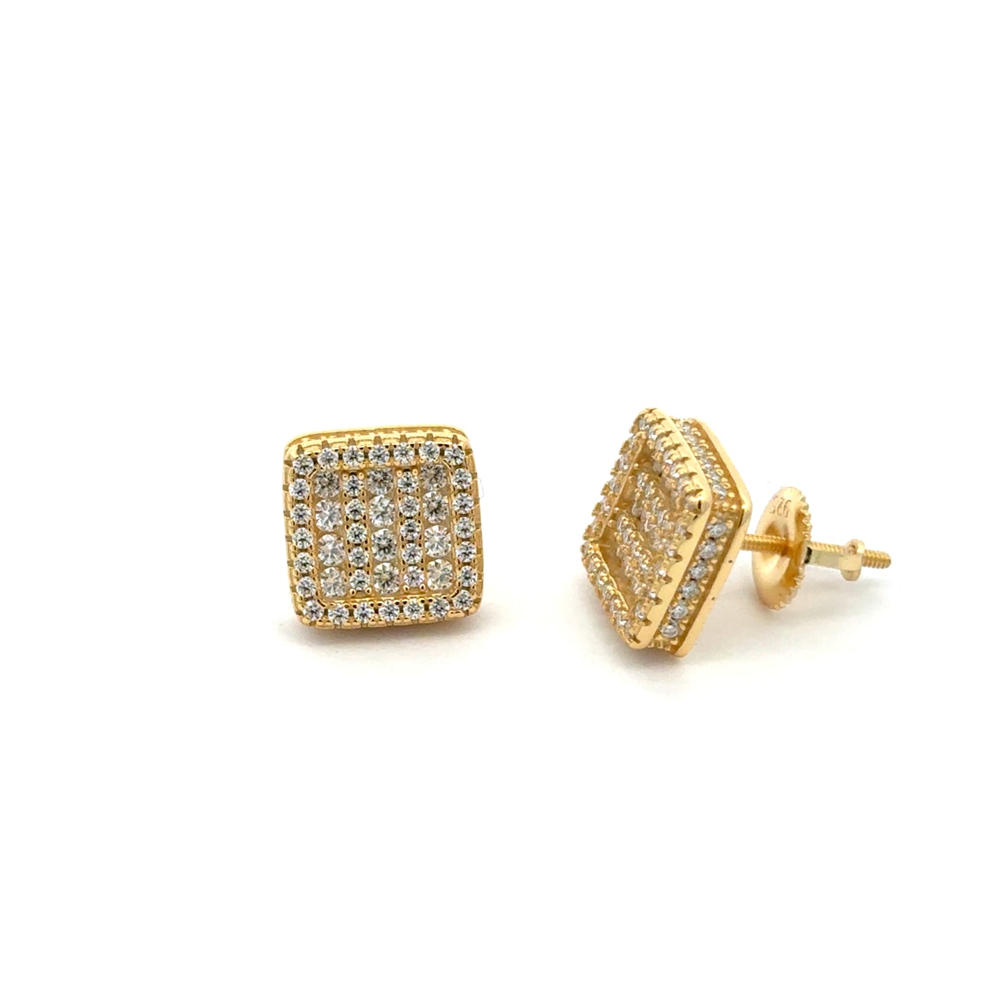 MEM-43 (Moissanite Stone Earring)