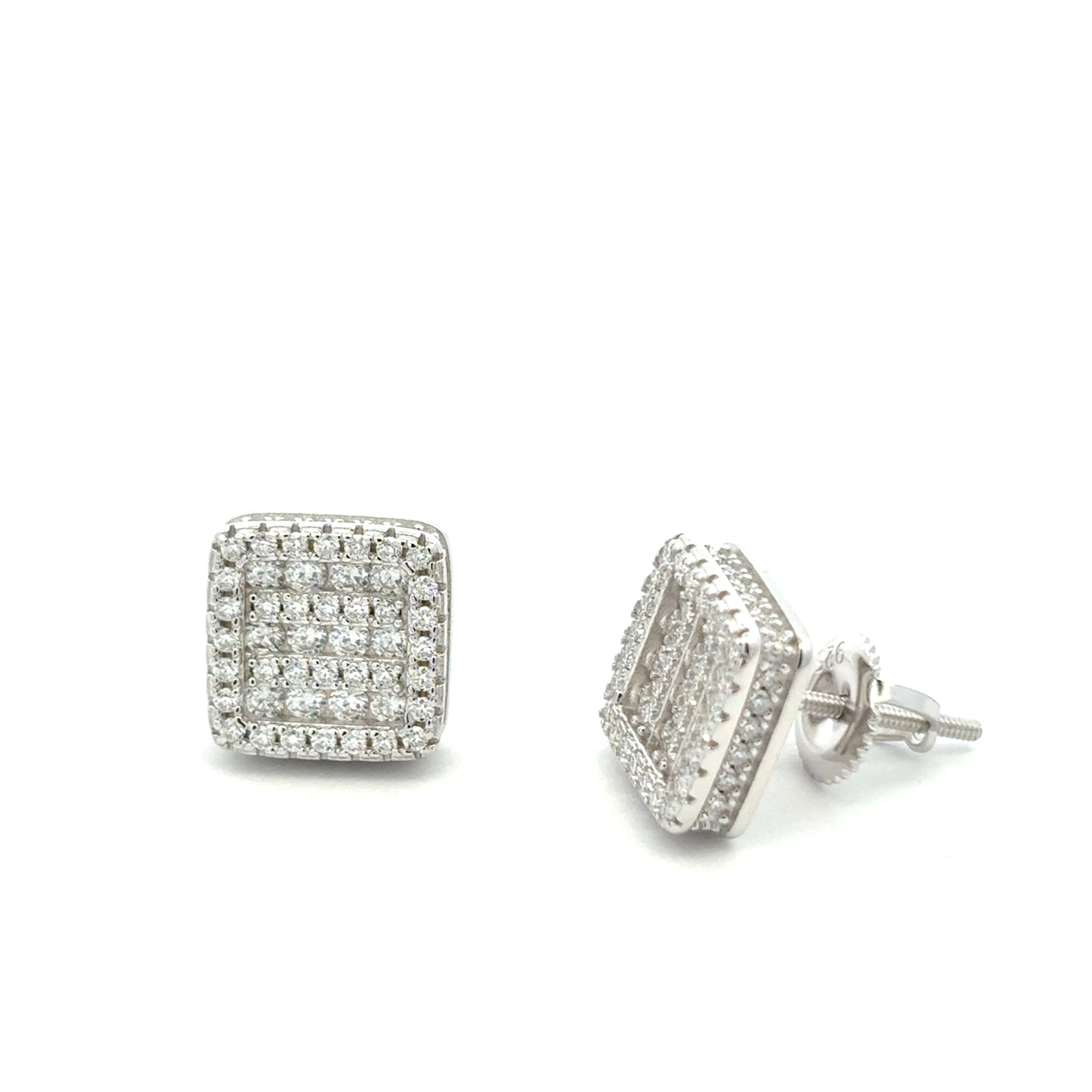 MEM-43 (Moissanite Stone Earring)