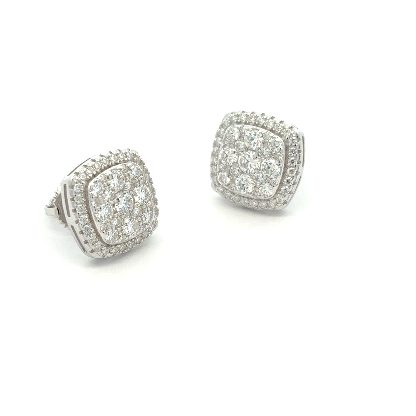 MEM-44 (Moissanite Stone Earring)