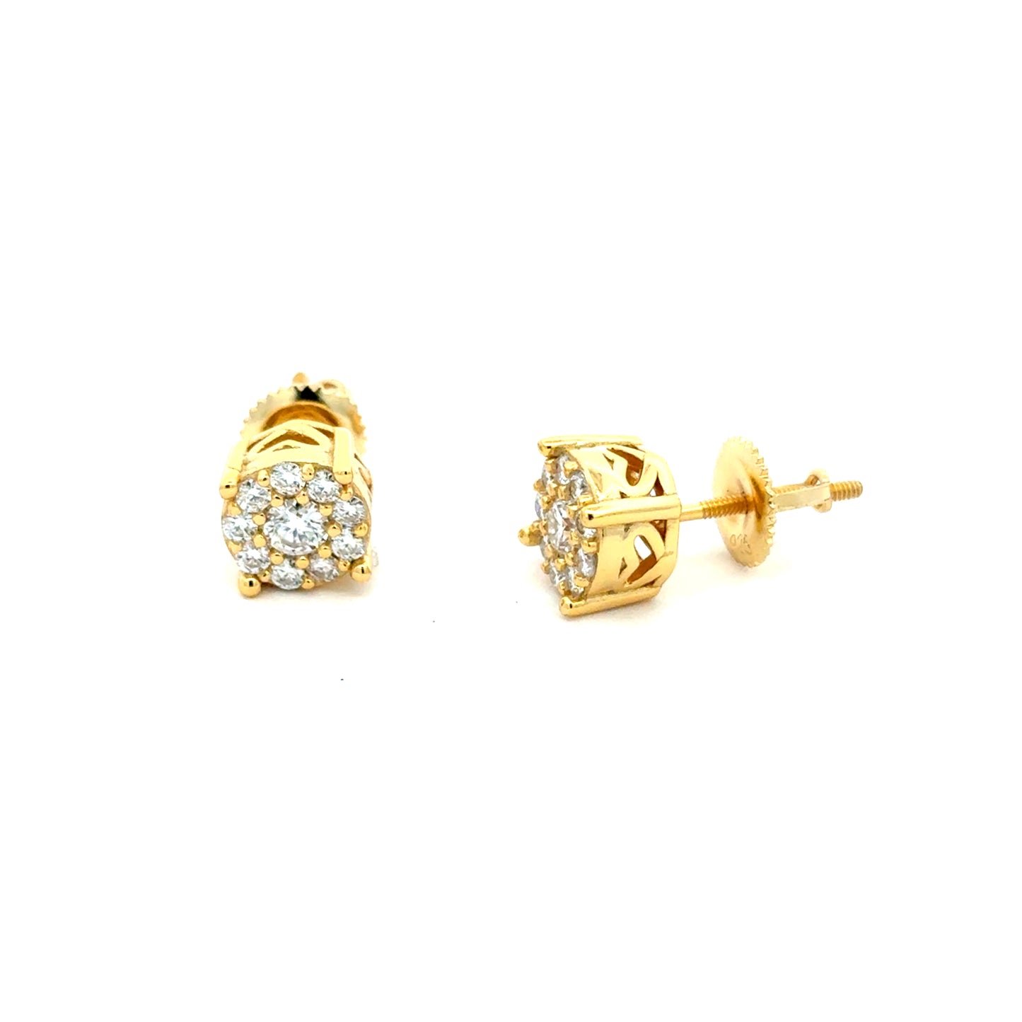 MEM-45 (Moissanite Stone Earring)
