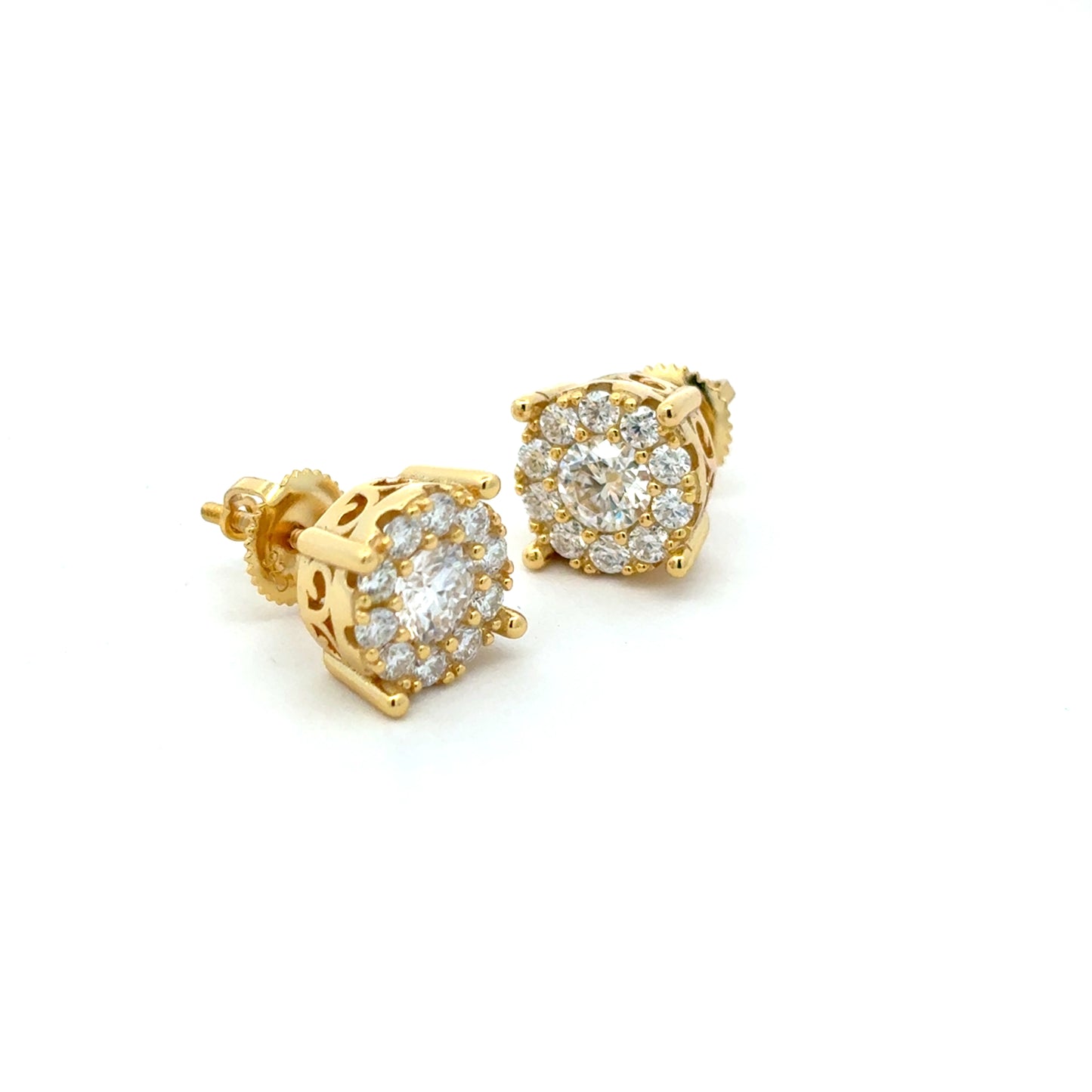 MEM-46 (Moissanite Stone Earring)