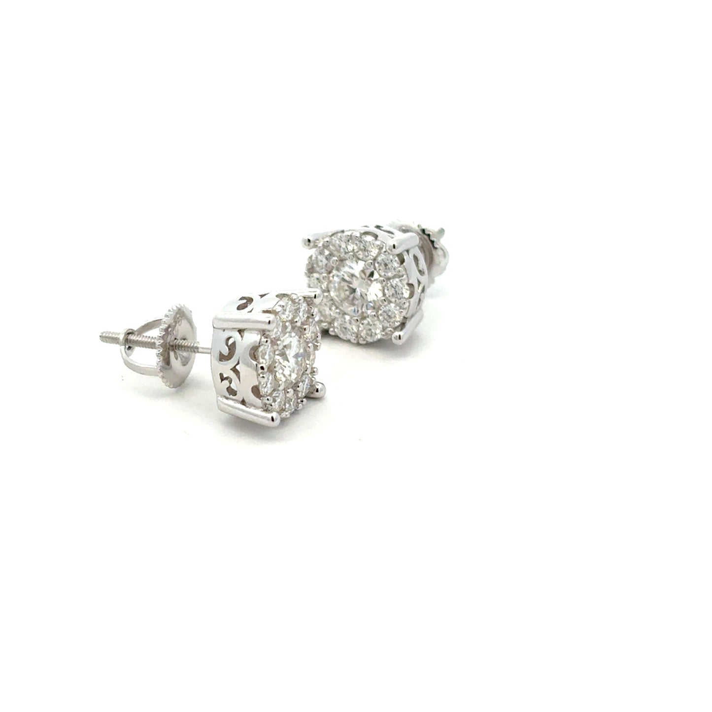 MEM-46 (Moissanite Stone Earring)