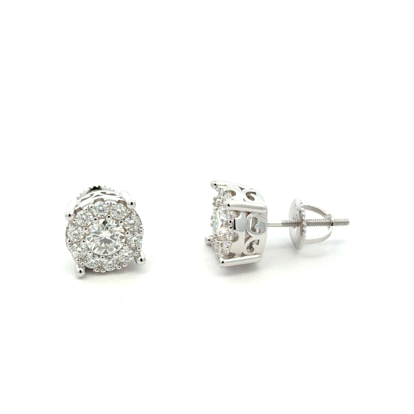 MEM-46 (Moissanite Stone Earring)