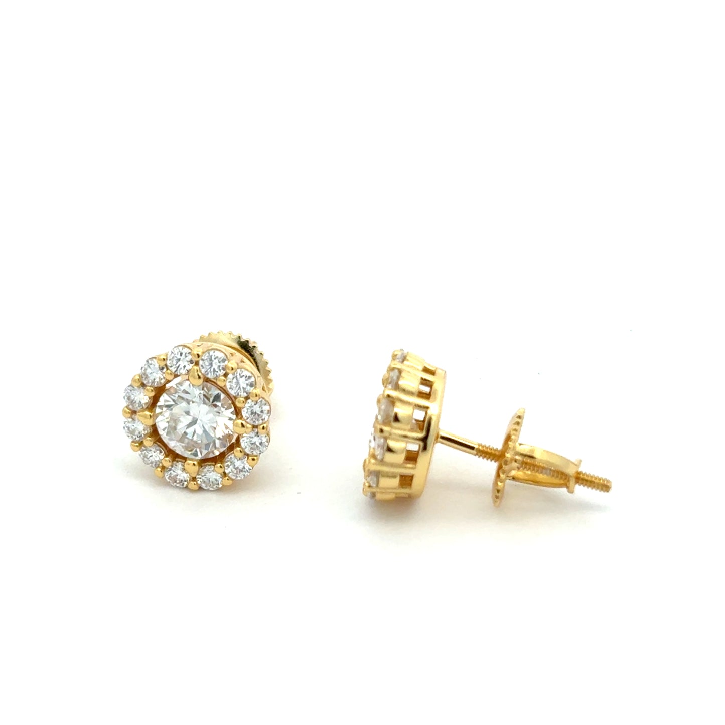 MEM-47 (Moissanite Stone Earring)