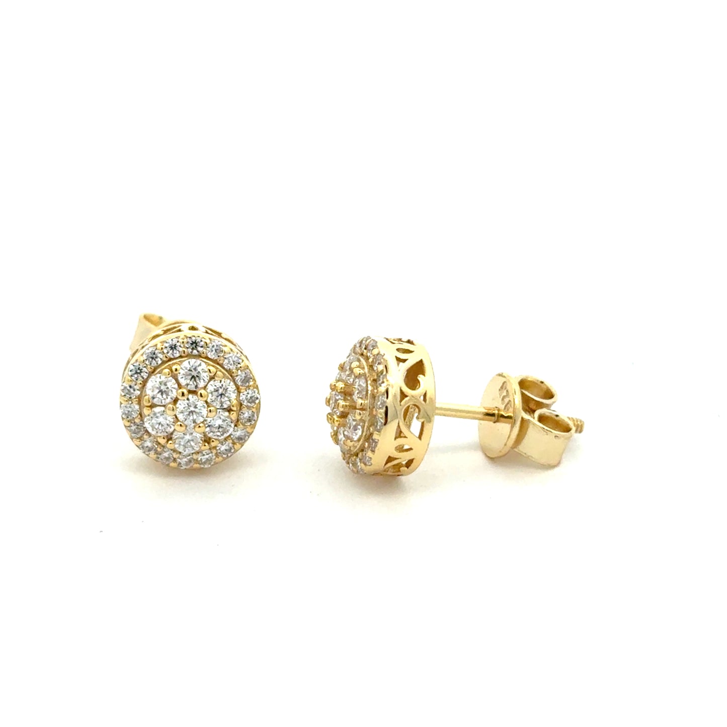 MEM-51 (Moissanite Stone Earring)