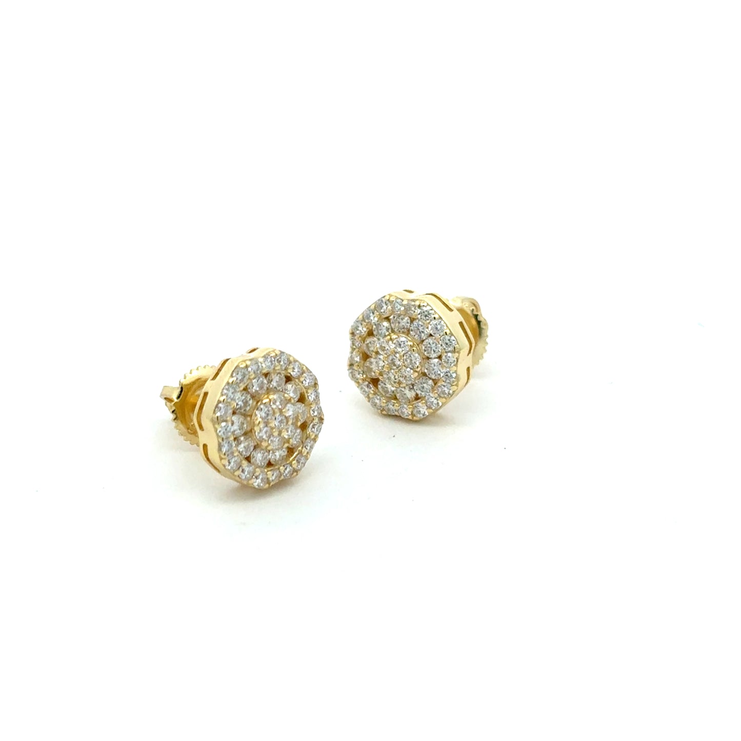 MEM-60 (Moissanite Stone Earring)