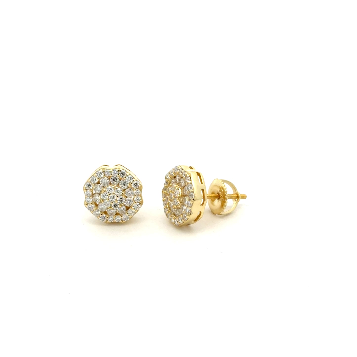MEM-60 (Moissanite Stone Earring)