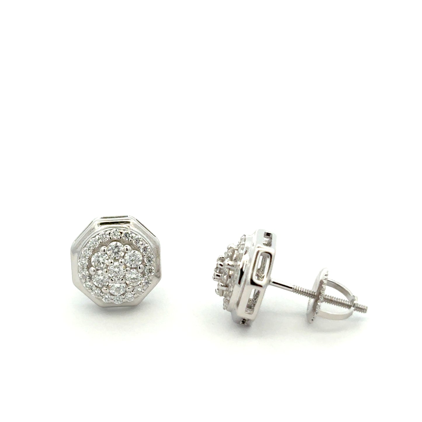 MEM-66 (Moissanite Stone Earring)
