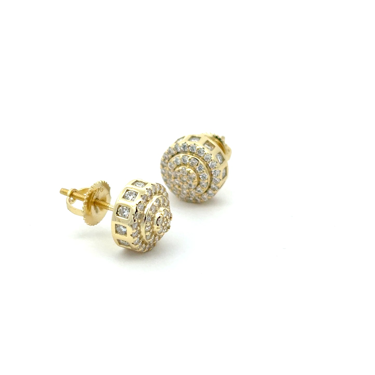 MEM-68 (Moissanite Stone Earring)