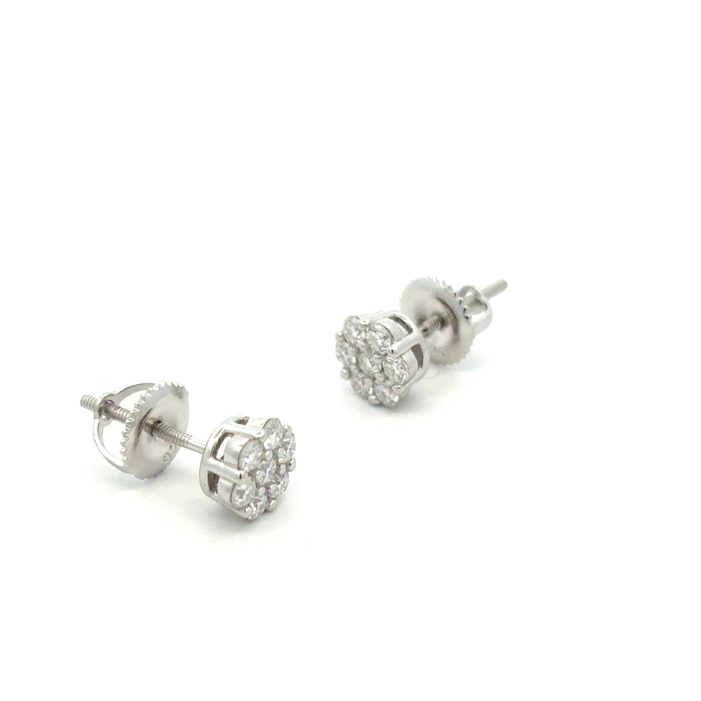 MEM-70 (Moissanite Stone Earring)