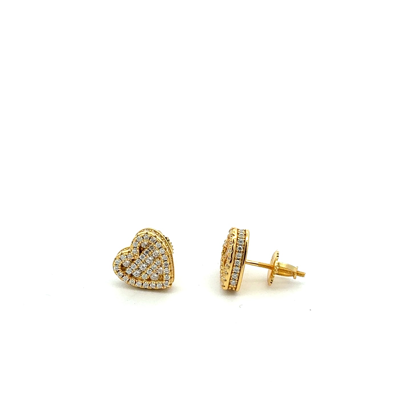 MEM-91 A (Moissanite Stone Earring)
