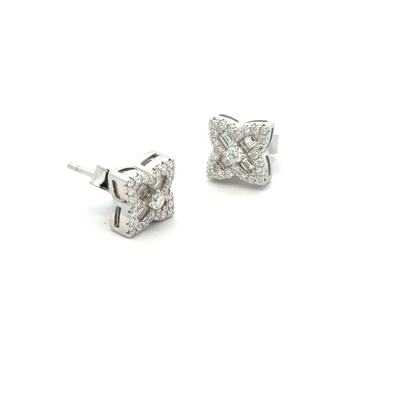 MEW-633 (Moissanite Stone Earring)