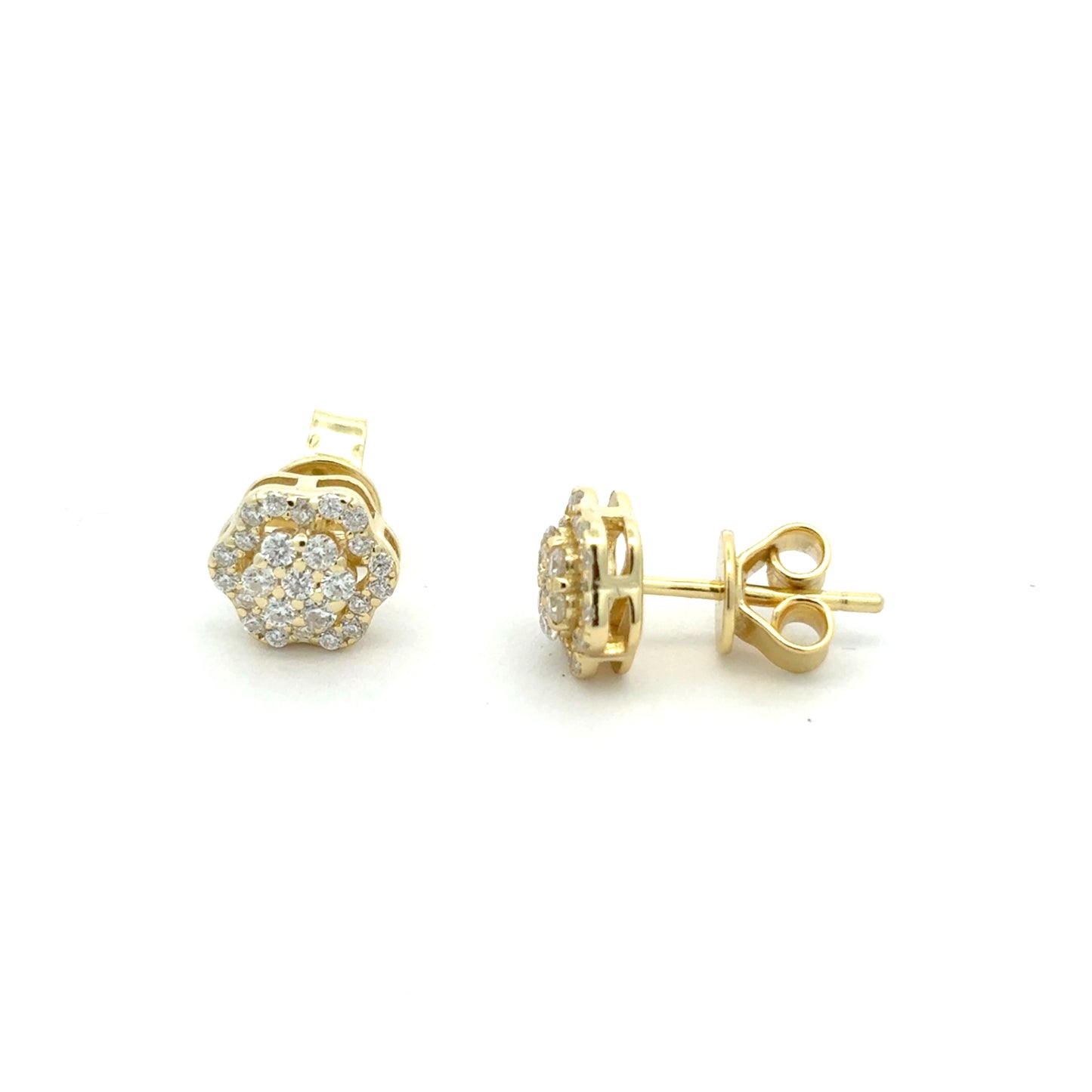 MEW-640-B (Moissanite Stone Earring)