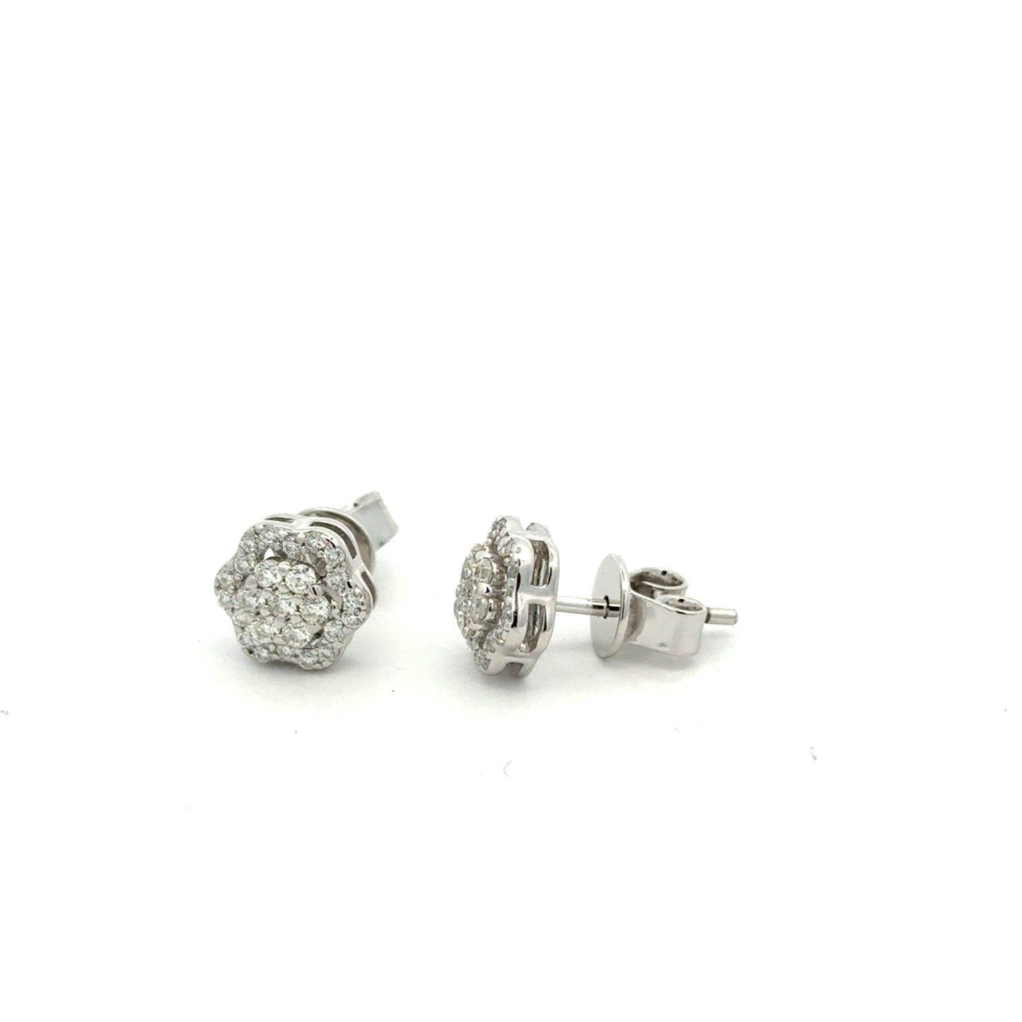 MEW-640-B (Moissanite Stone Earring)