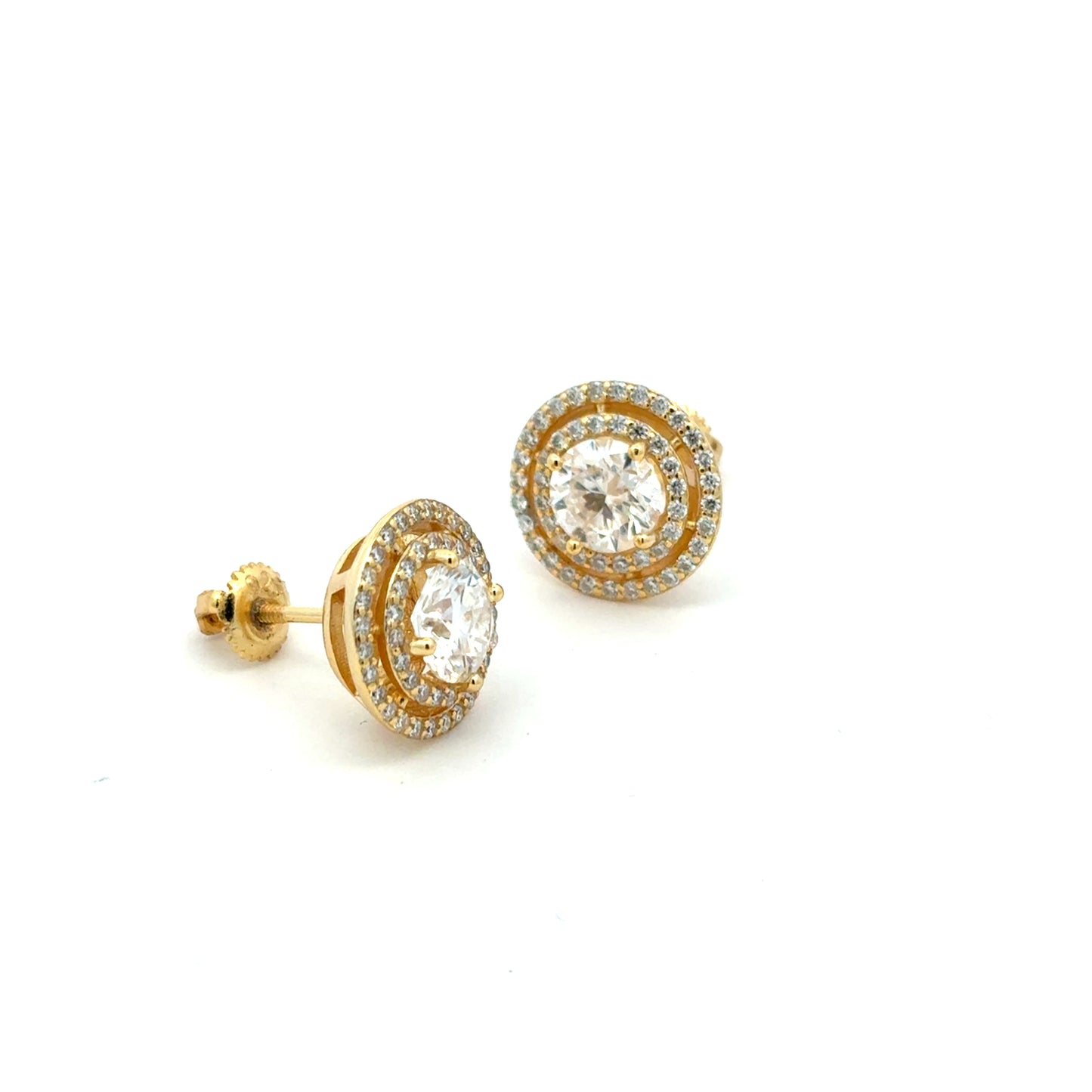 MEW-641-A(Moissanite Stone Earring)
