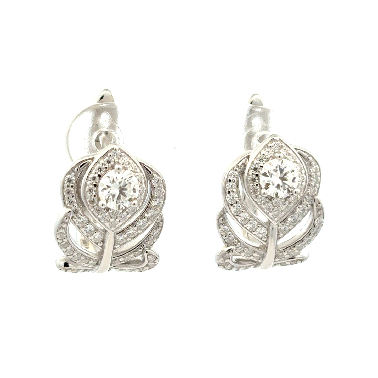 MEW-652 * (Moissanite Stone Earring)