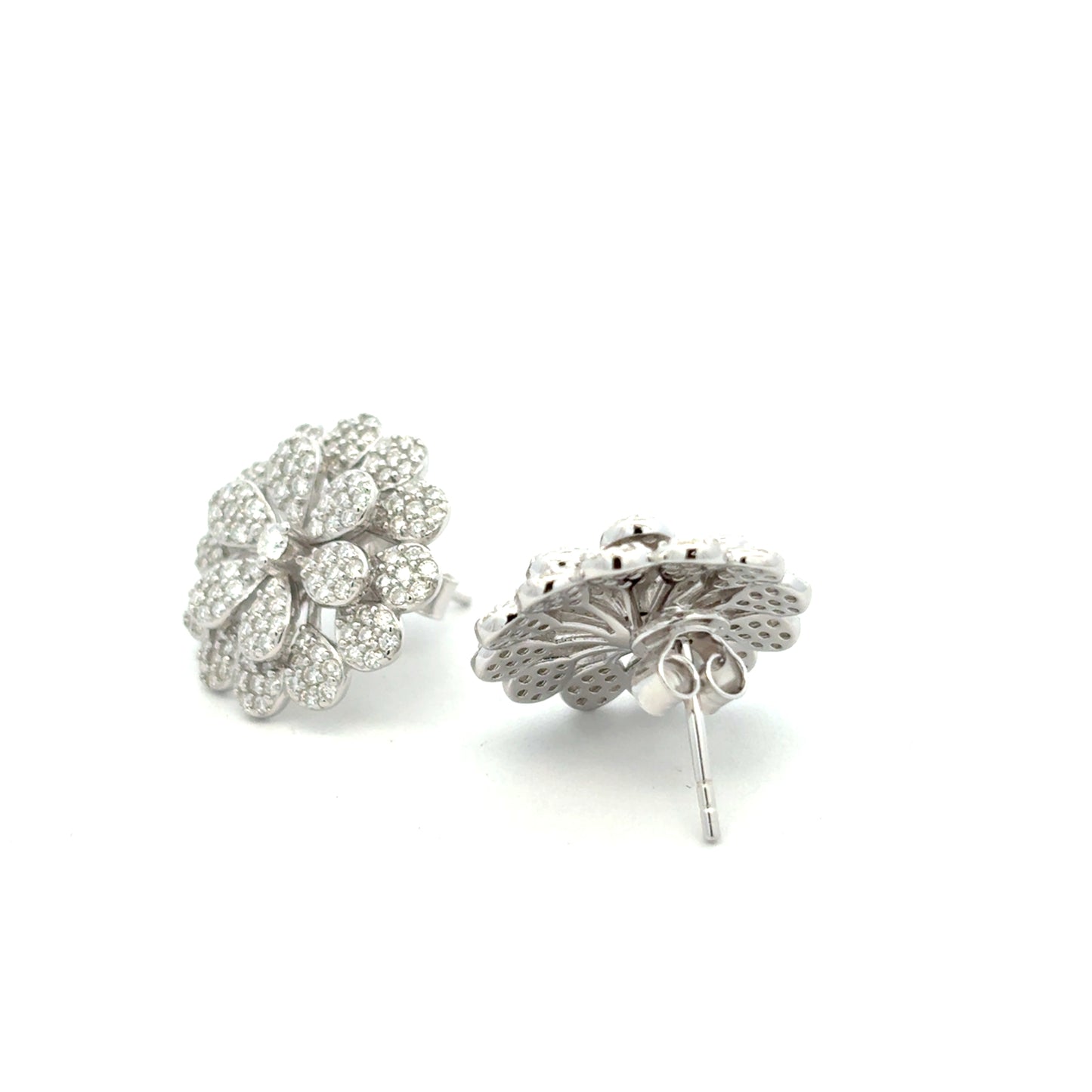 MEW-660 * push back (Moissanite Stone Earring)