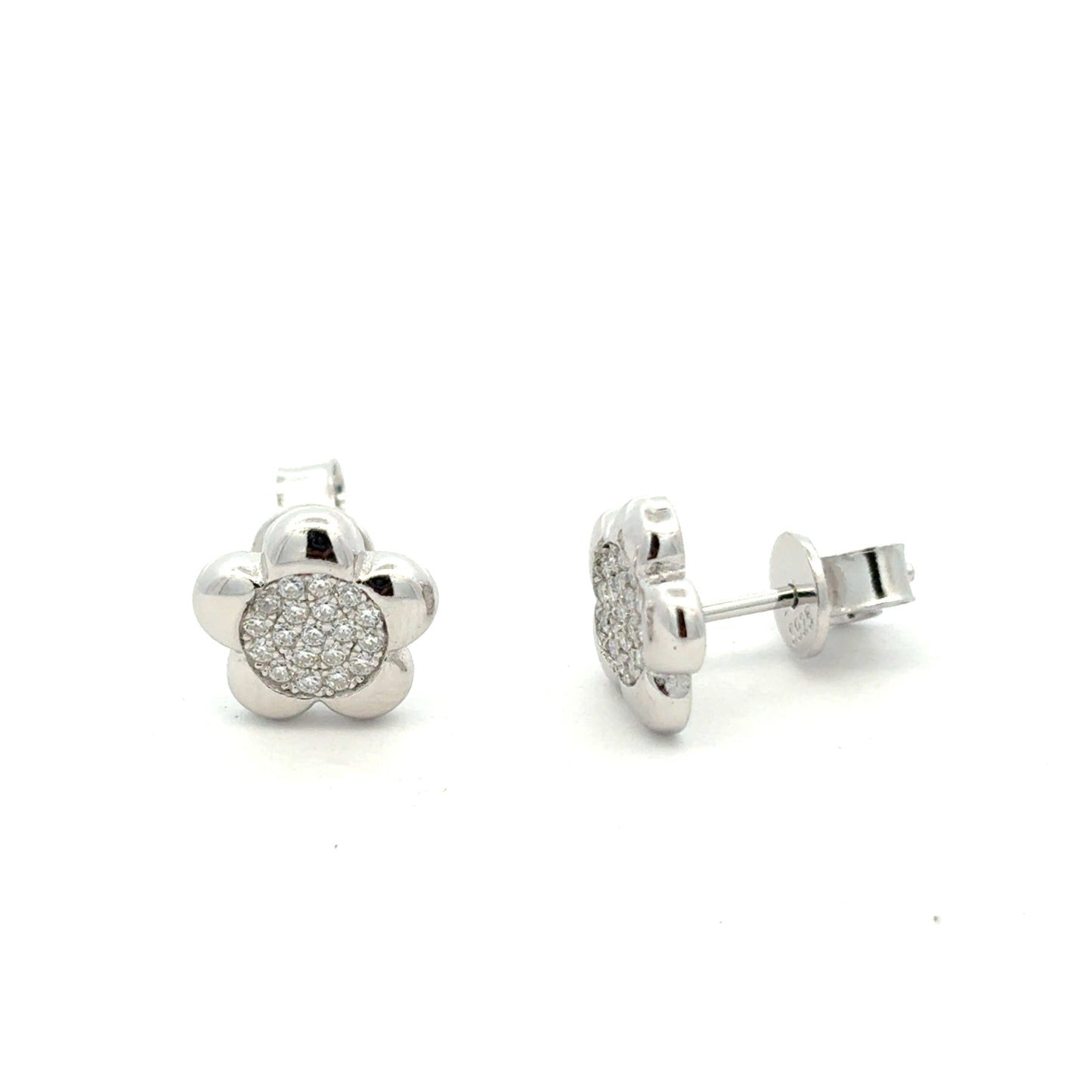 MEW-662 * push back (Moissanite Stone Earring)