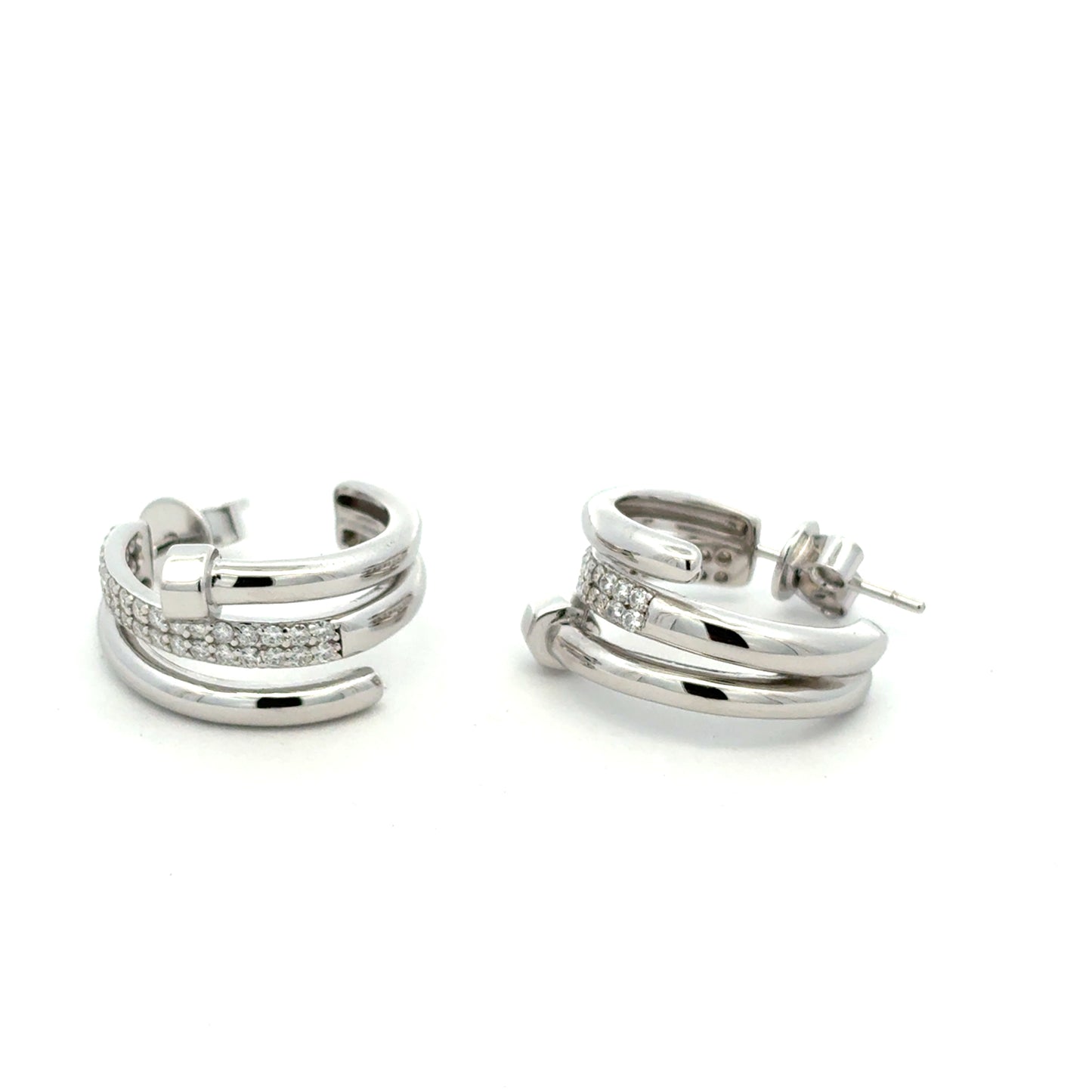 MEW-698 *(Moissanite Stone Earring)