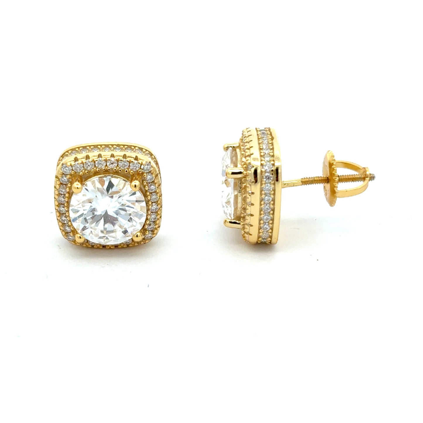 MEW-88 * (Moissanite Stone Earring)