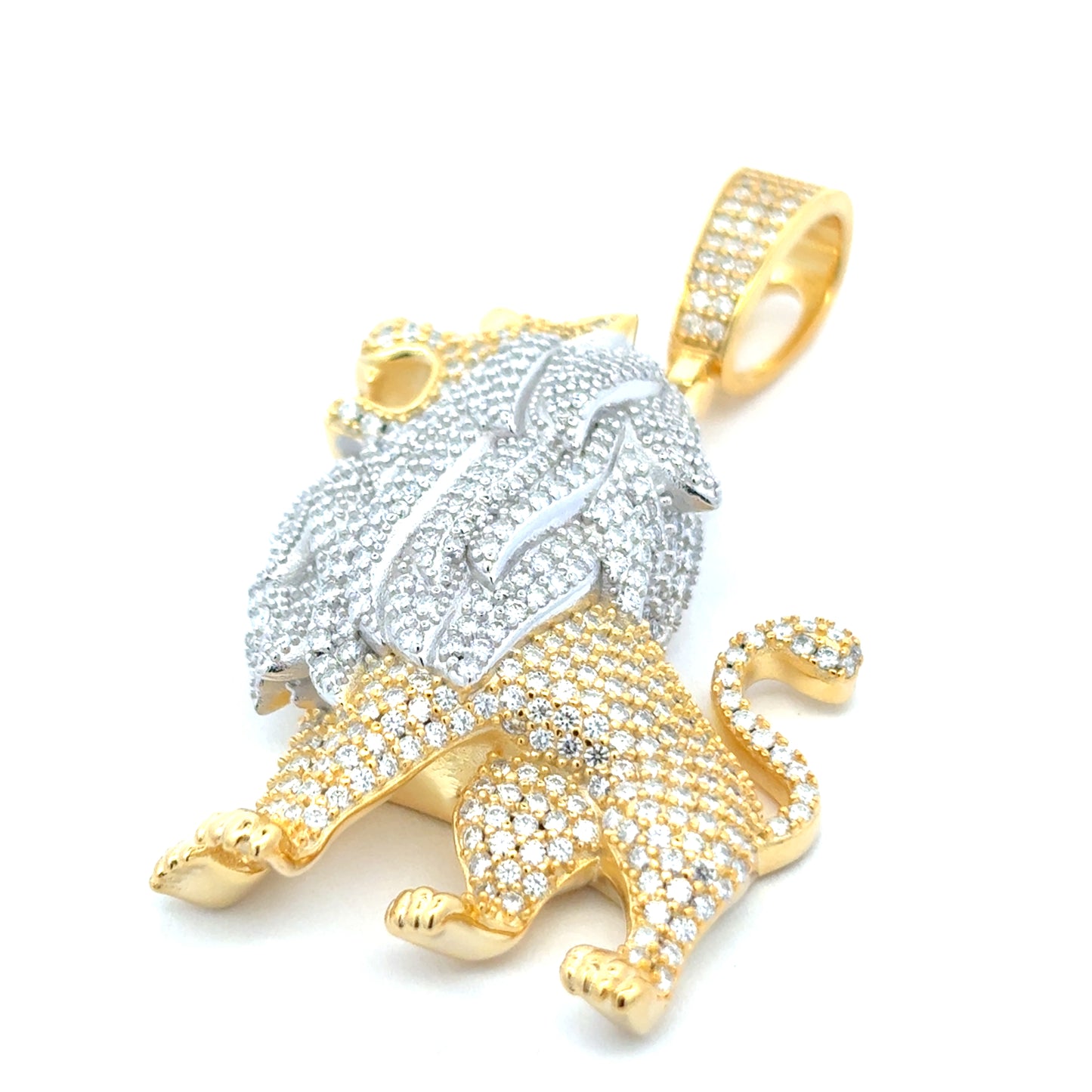 MP-53 (Moissanite Lion Pendant)