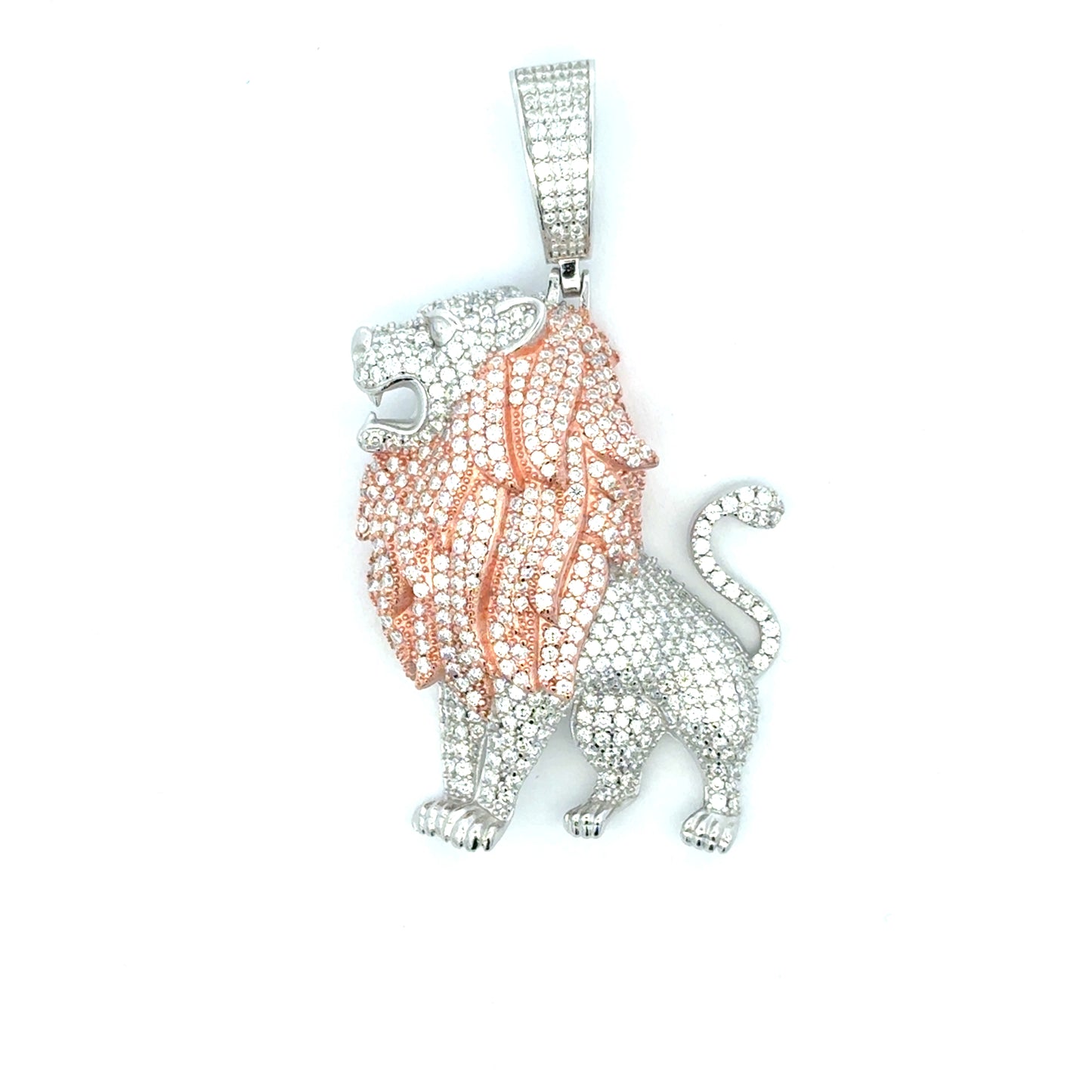 MP-53 (Moissanite Lion Pendant)