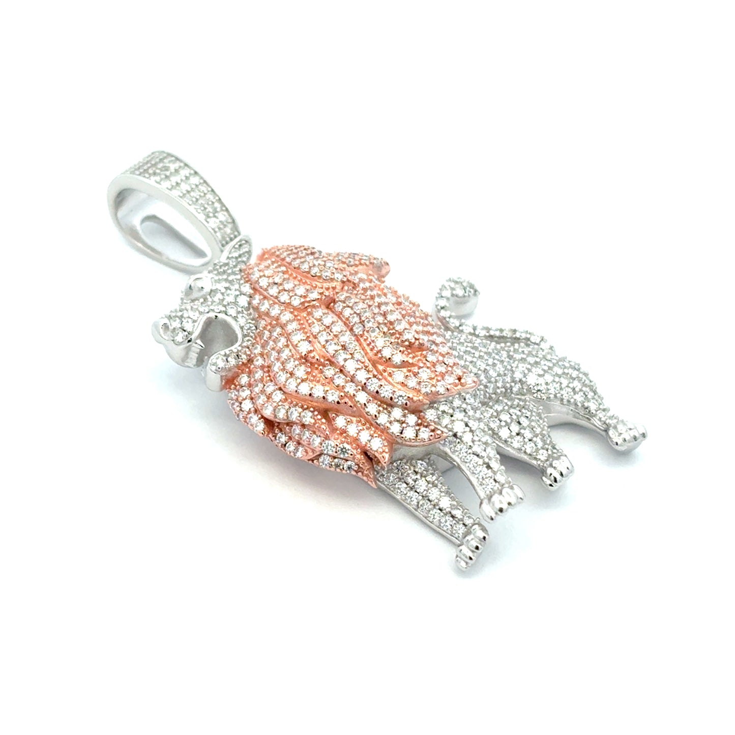 MP-53 (Moissanite Lion Pendant)