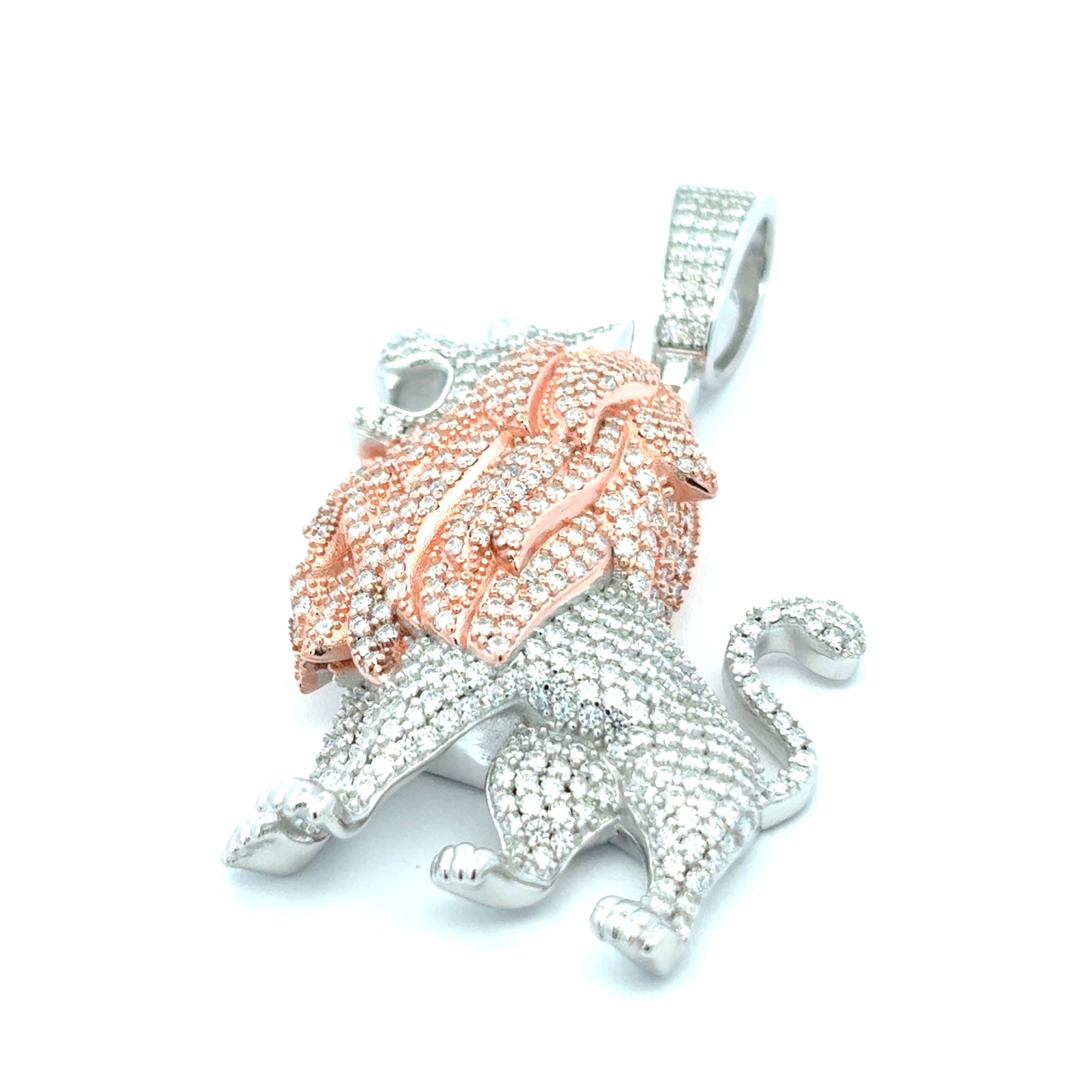 MP-53 (Moissanite Lion Pendant)