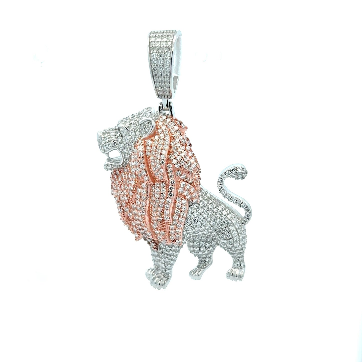 MP-53 (Moissanite Lion Pendant)