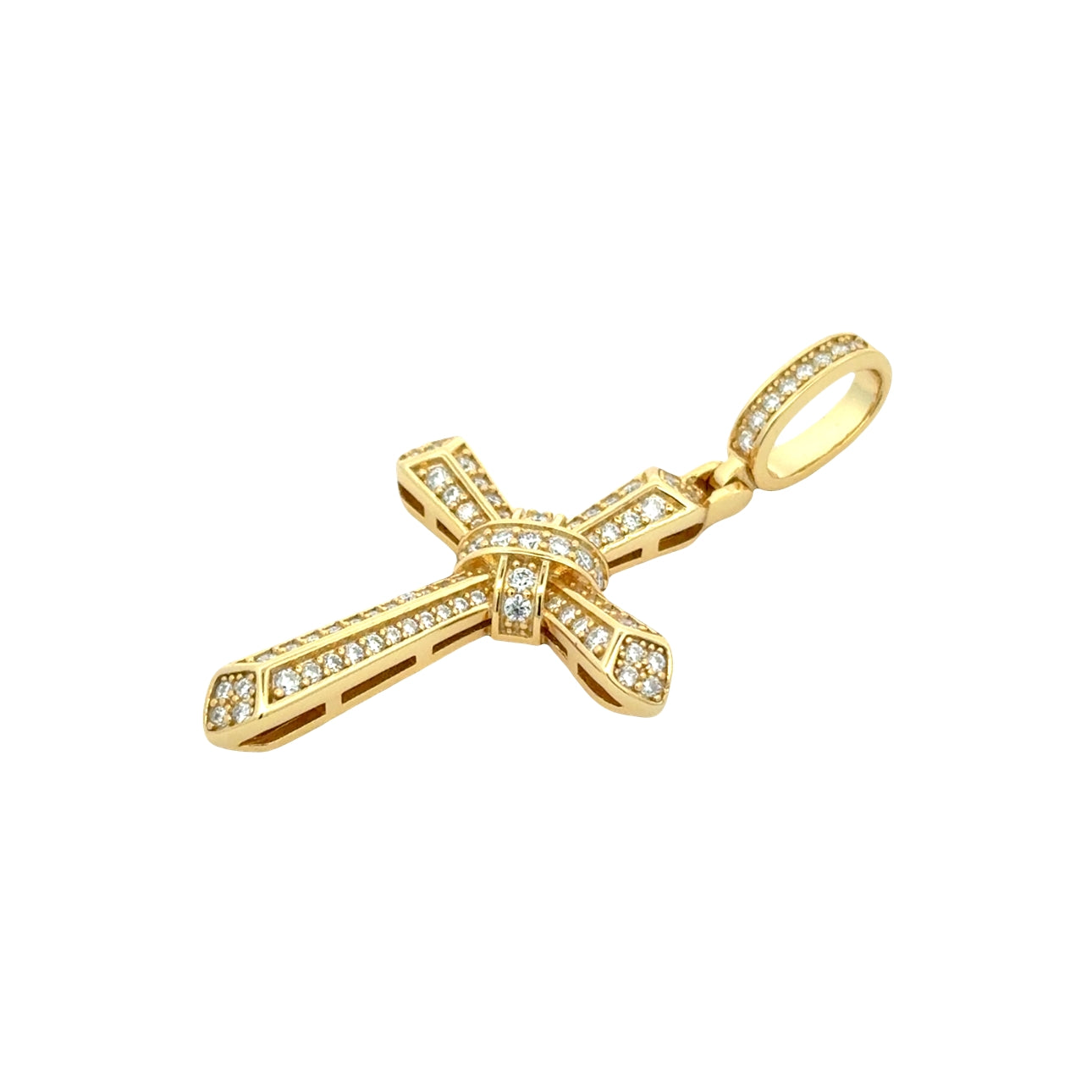 MP-54 (Moissanite Cross Pendant)
