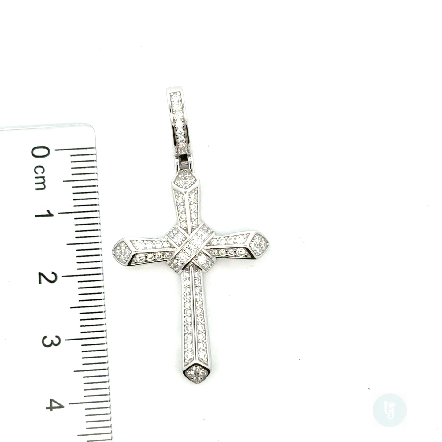 MP-54 (Moissanite Cross Pendant)