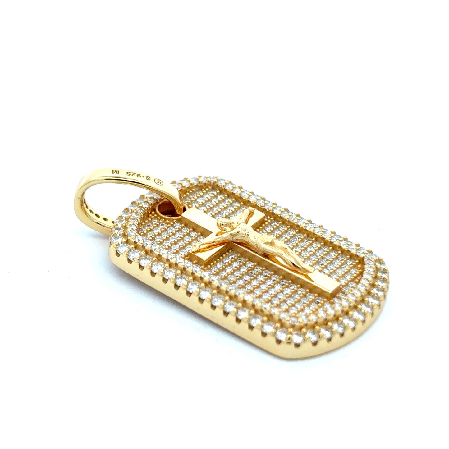 MP-56 (Moissanite Jesus Pendant)
