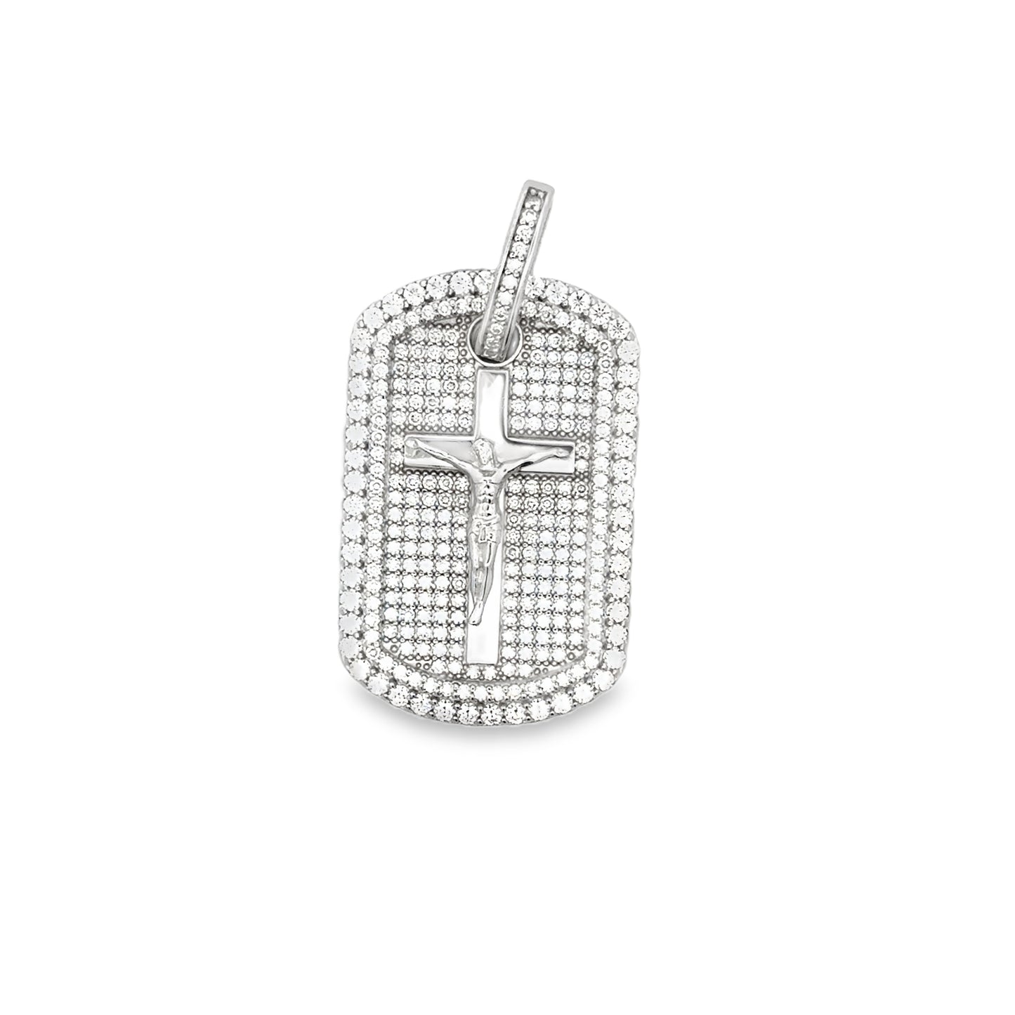 MP-56 (Moissanite Jesus Pendant)