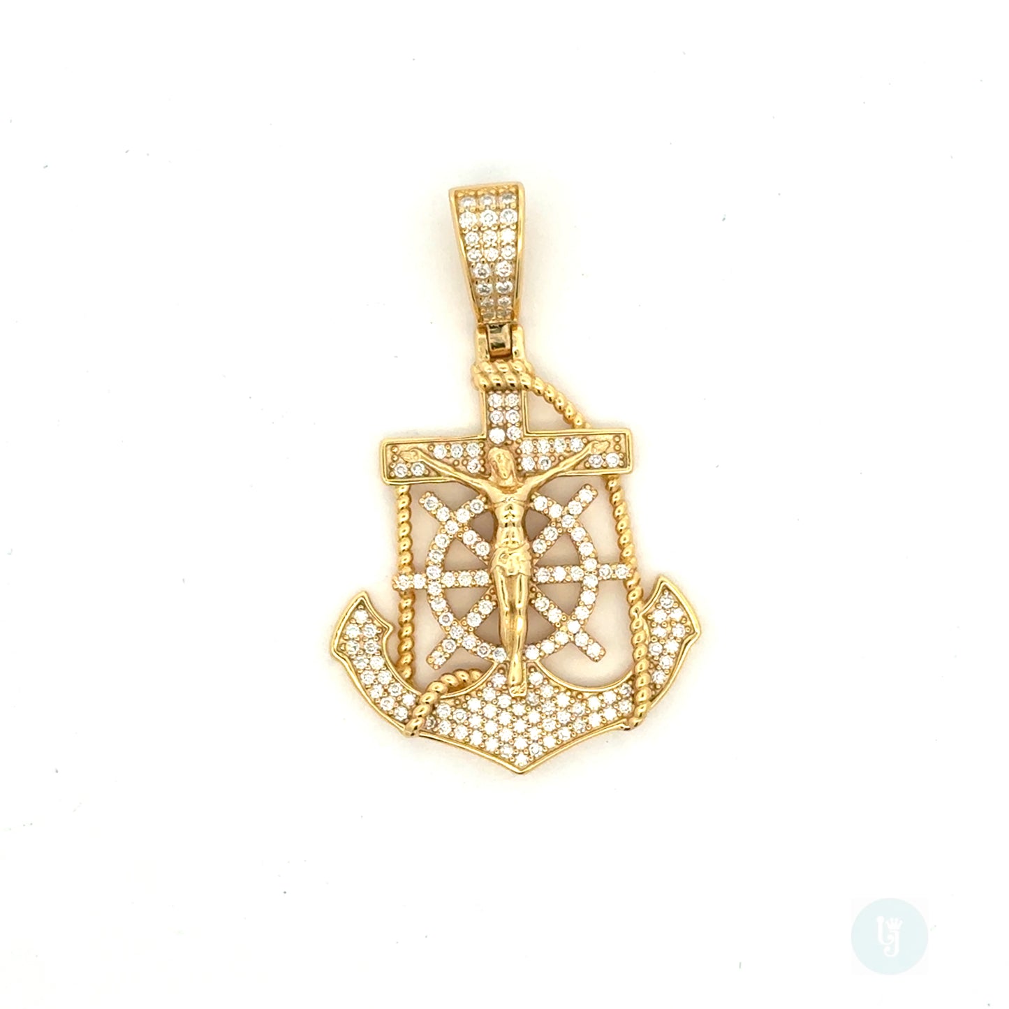 MP-58 (Moissanite Anchor ⚓ Pendant)